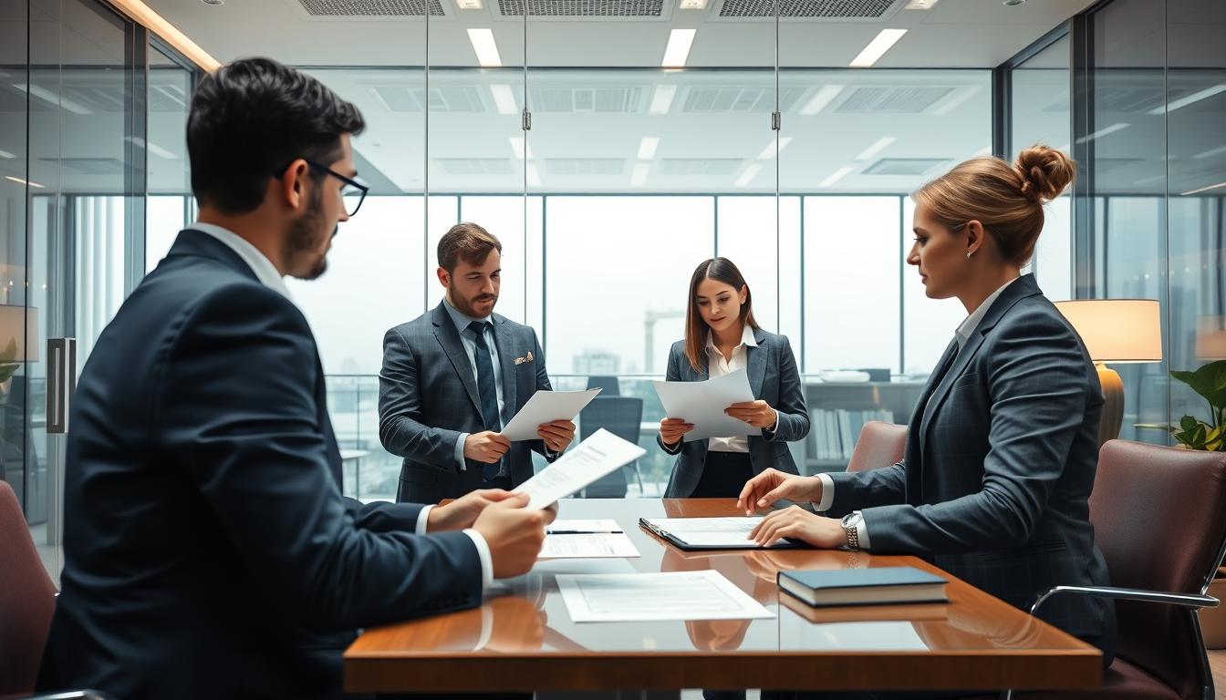 Business contract documents